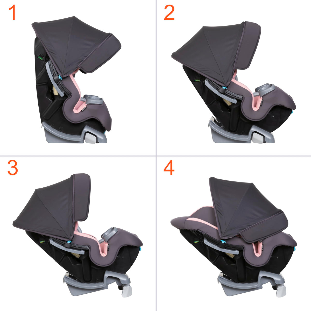 4-in-1 Convertible Car Seat E4616