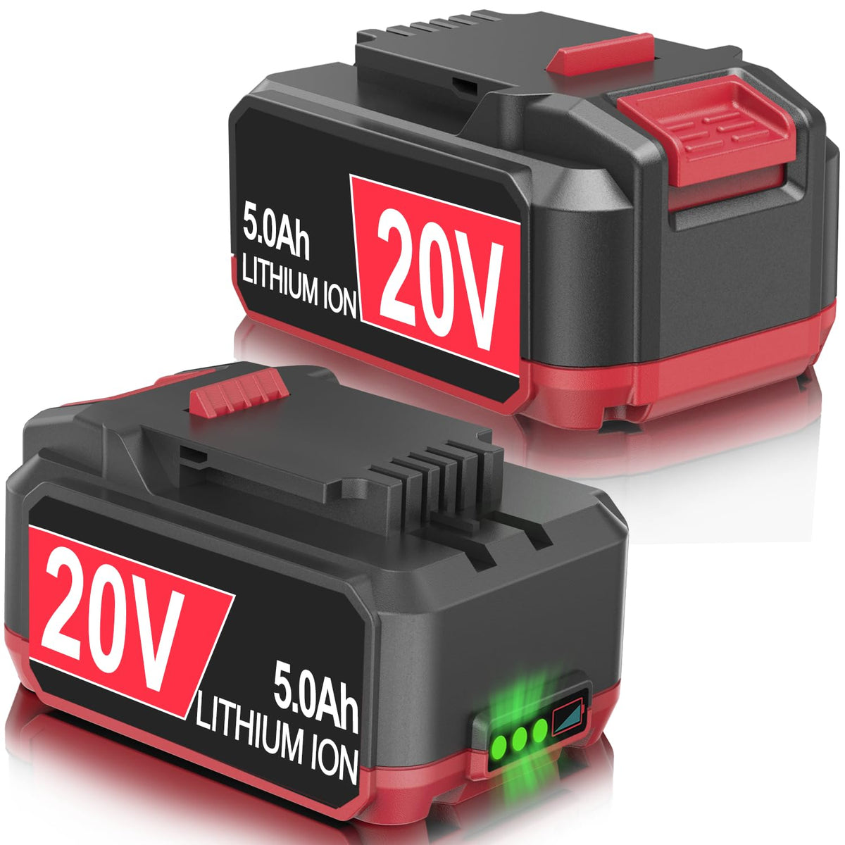 2 Pack Replacement 20V Battery 5Ah B587195
