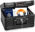 Small Black ABS Plastic Safe with Key Lock L271709