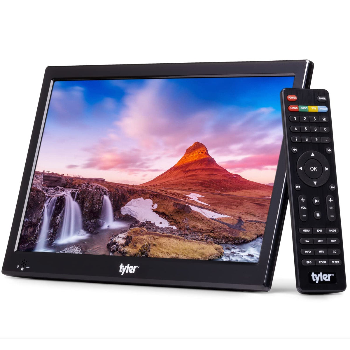 Portable TV LCD Monitor Battery Powered Wireless Capability HD-TV G52946