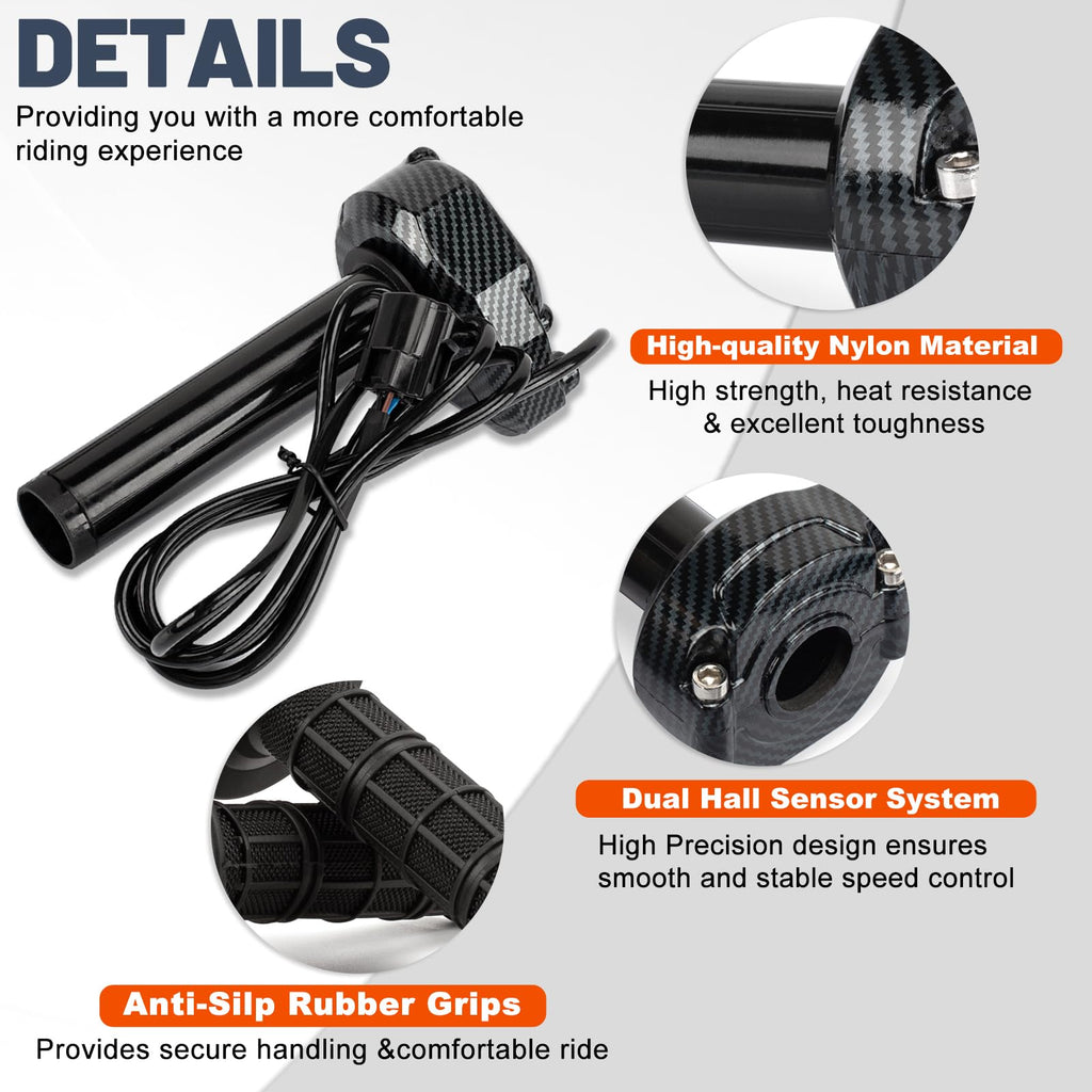 Waterproof Twist Throttle Kit for Electric Dirt Bike H38733