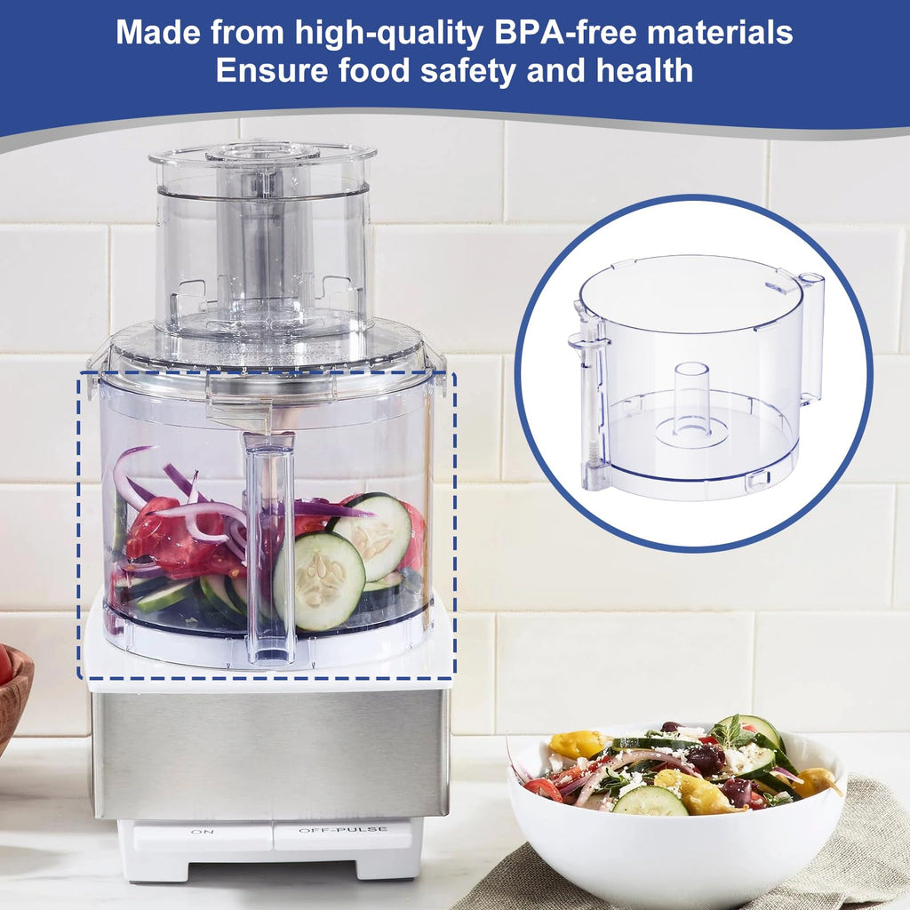 14-Cup Food Processor Work Bowl Replacement with Handle T879