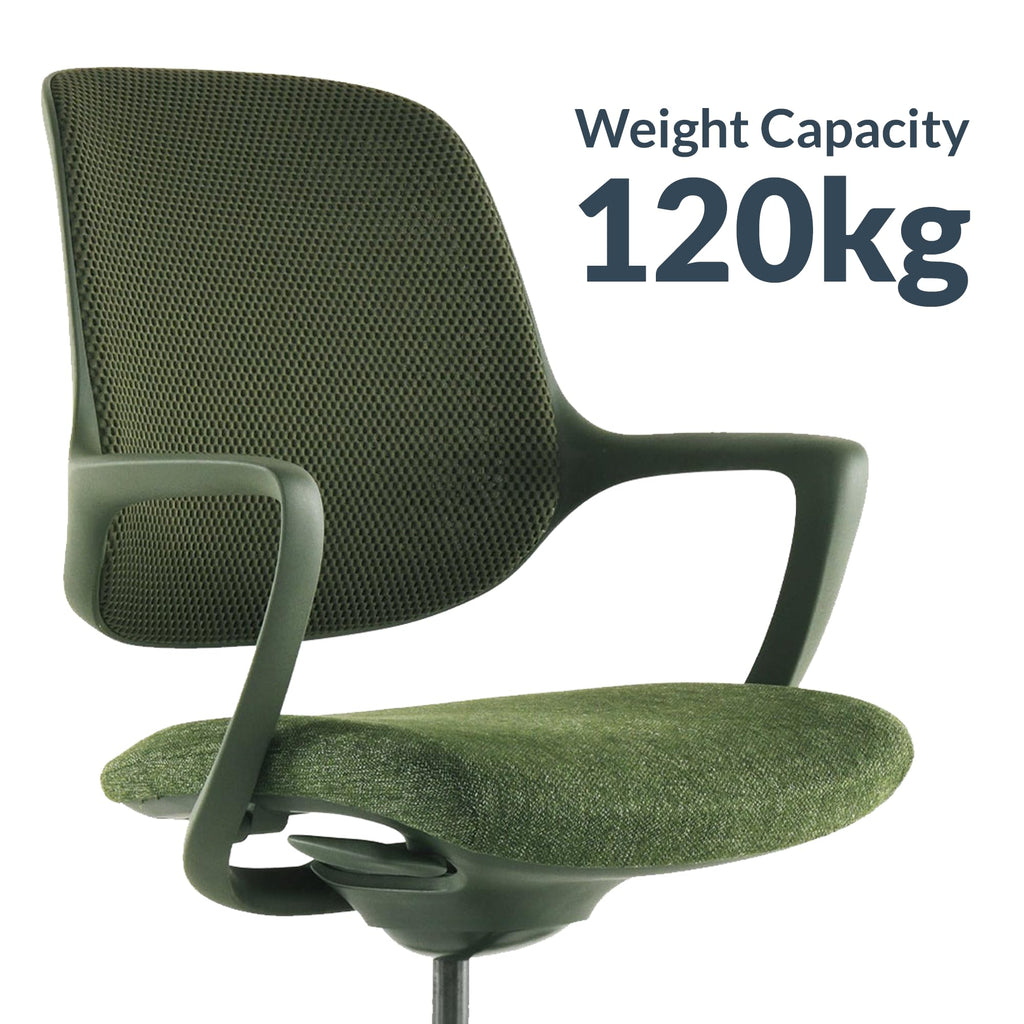Orange White Low Back Office Chair P78813