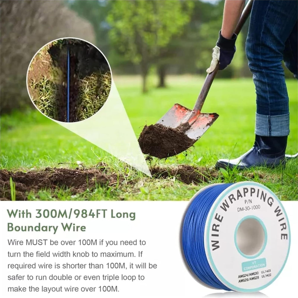Electric Dog Fence, In-Ground Pet Containment System, Waterproof Training Collar X5086