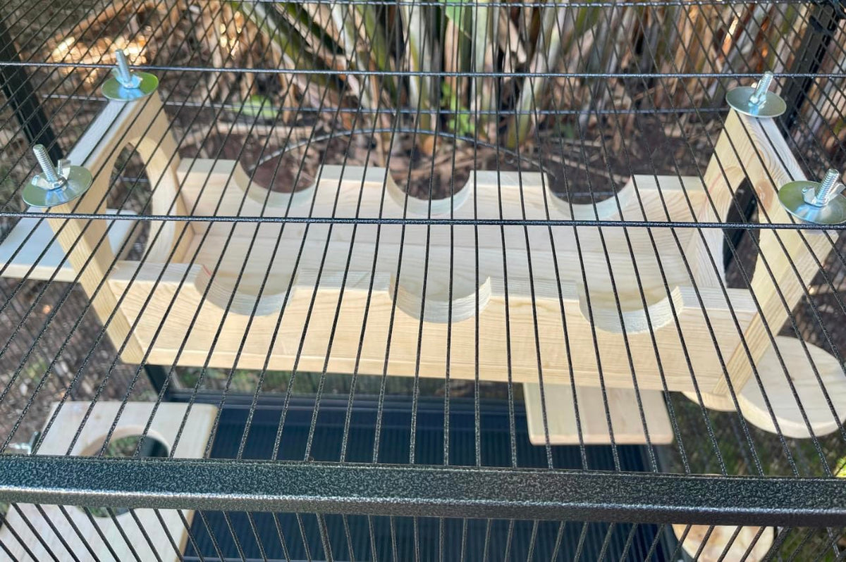 10 Piece Pine Pet Steps and Ledges O8488