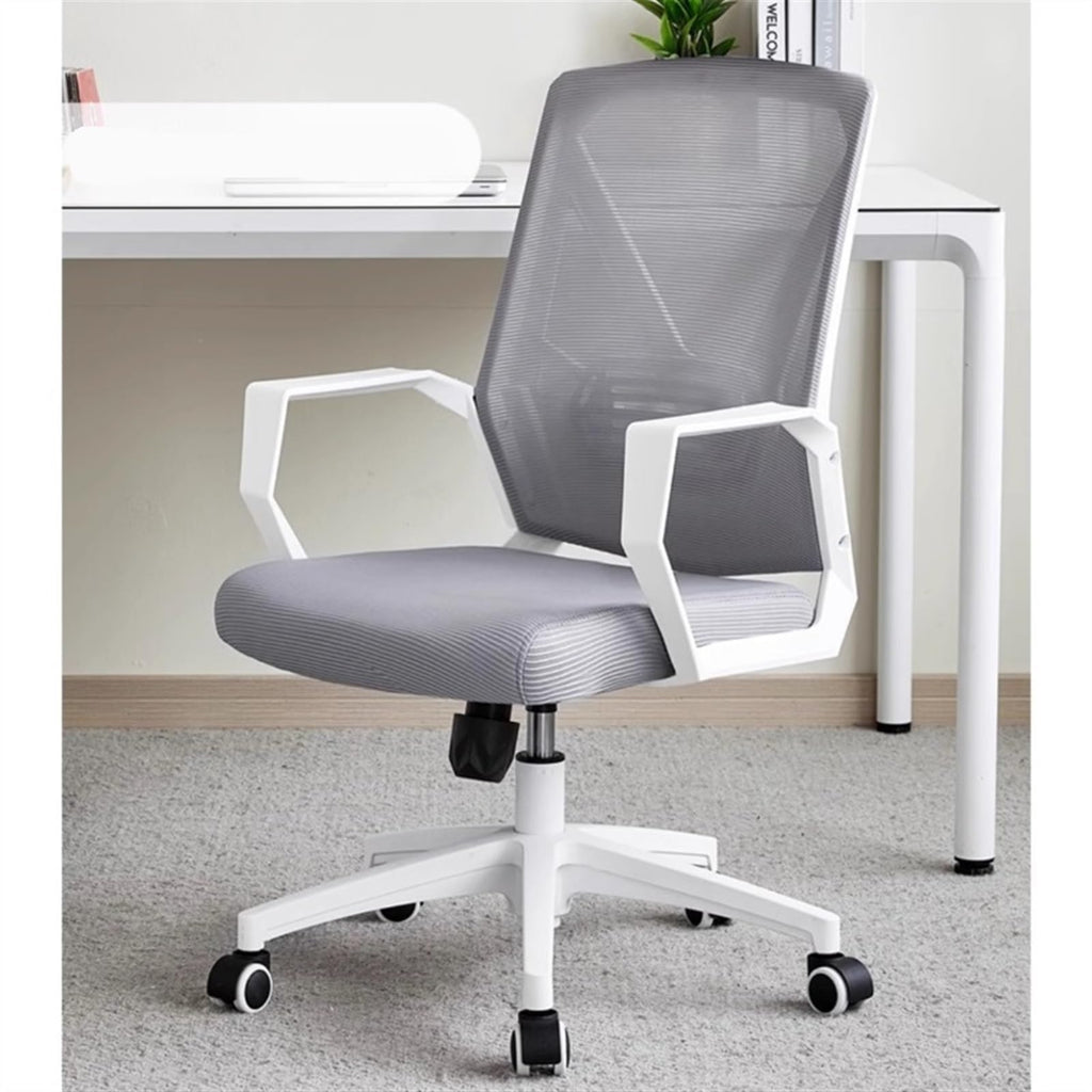 Adjustable Swivel Ergonomic Mid-Back Mesh Office Chair with Wheels T539