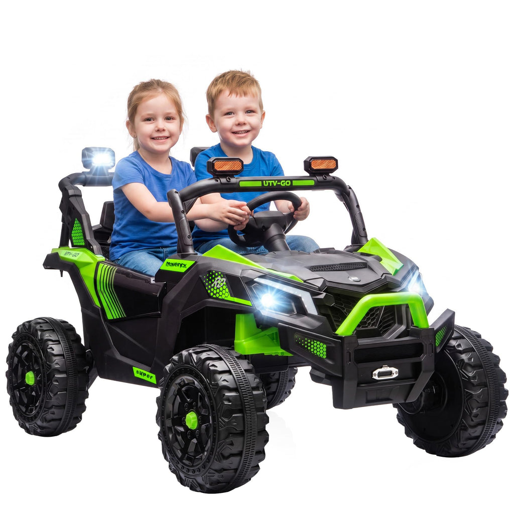 24V 2 Seater Ride On Truck Car Green J45688