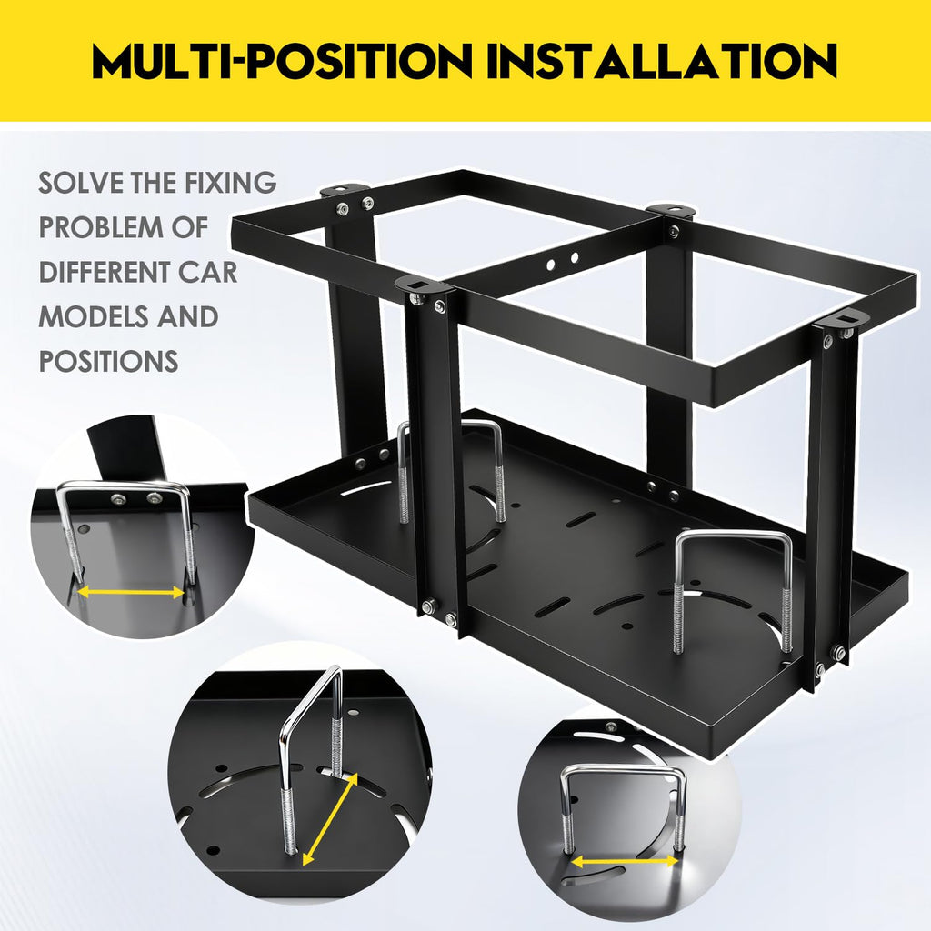 Gas Can Holder with Locking Strap G914