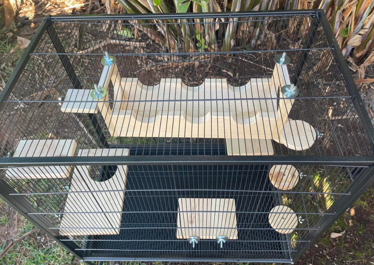 10 Piece Pine Pet Steps and Ledges O8488