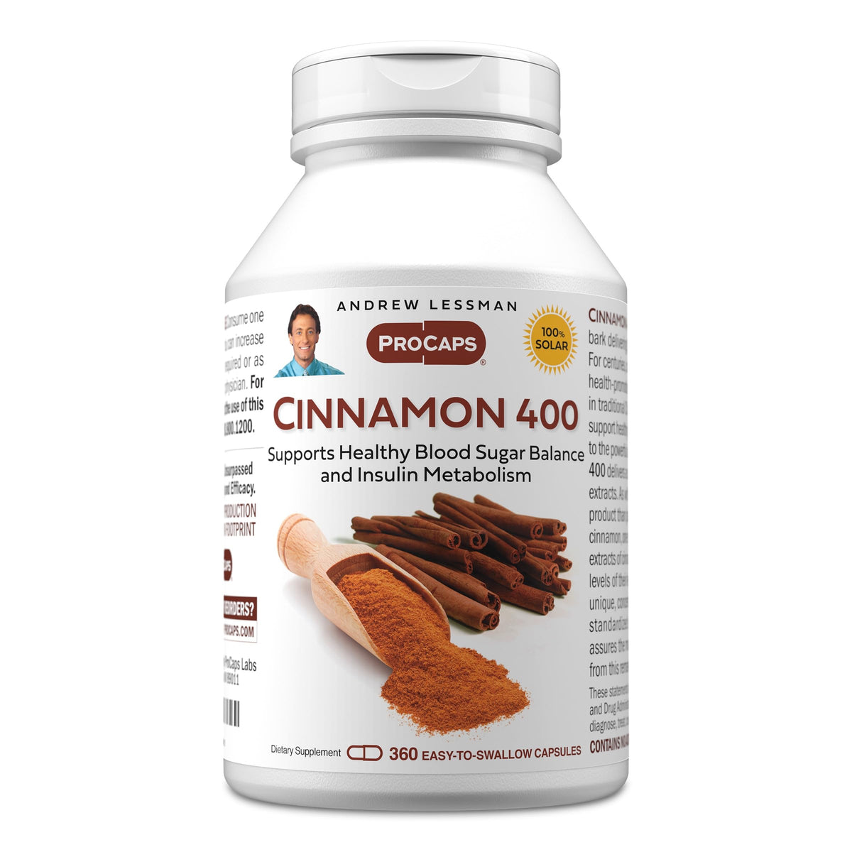 Cinnamon 400 mg 360 Capsules T88927
