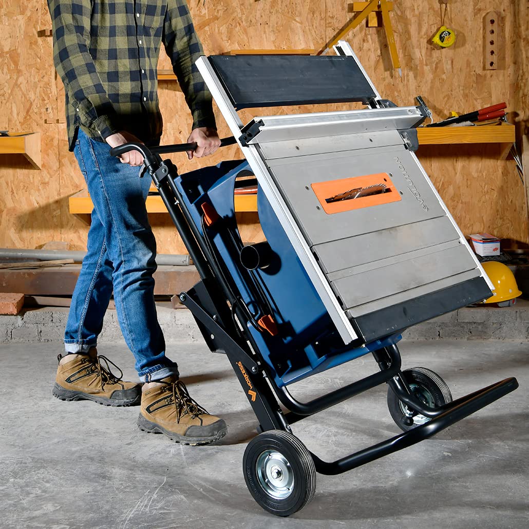 Portable Foldable Table Saw Stand with 8 Inch Wheels G5775