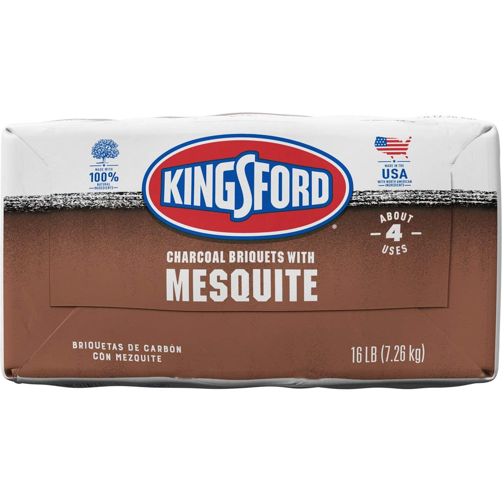 Original Charcoal Briquettes with Mesquite 16 Pounds A1672