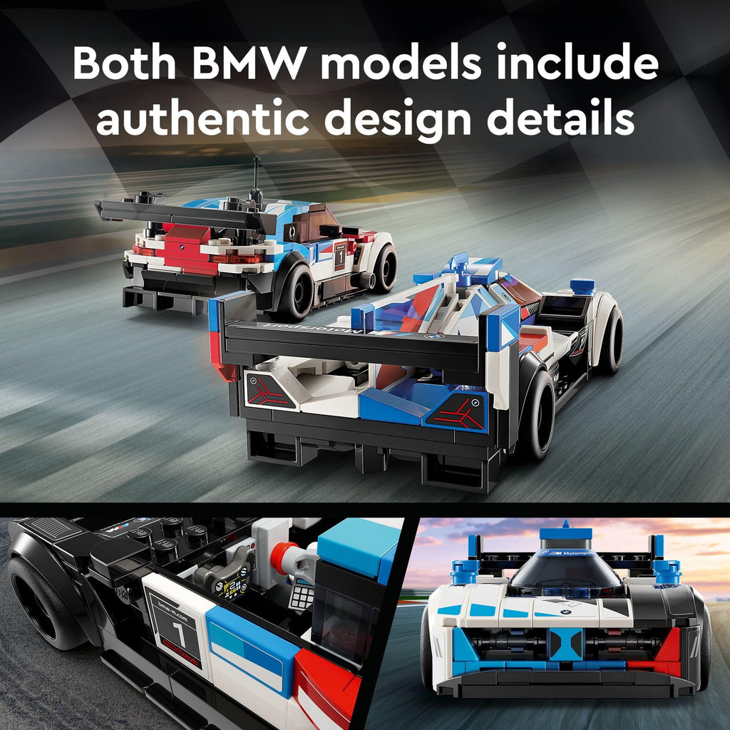 Buildable Race Car Toy Set with 2 Models and 2 Minifigures W363