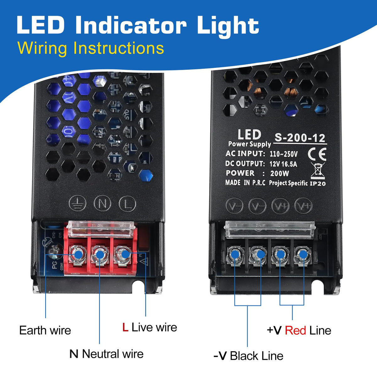 200W 12V LED Power Supply F84199