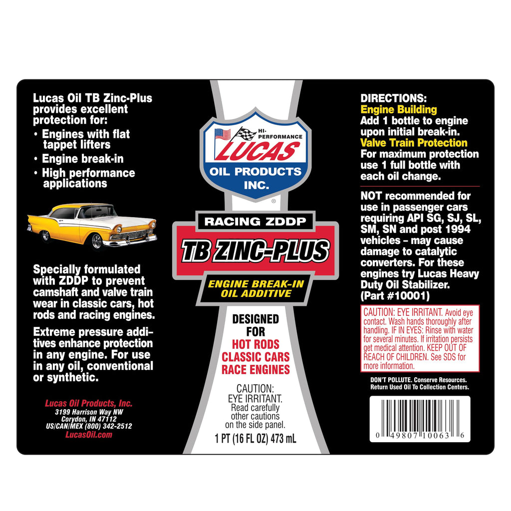Engine Break in Oil Additive 16 Ounce Pack of 2 G2793