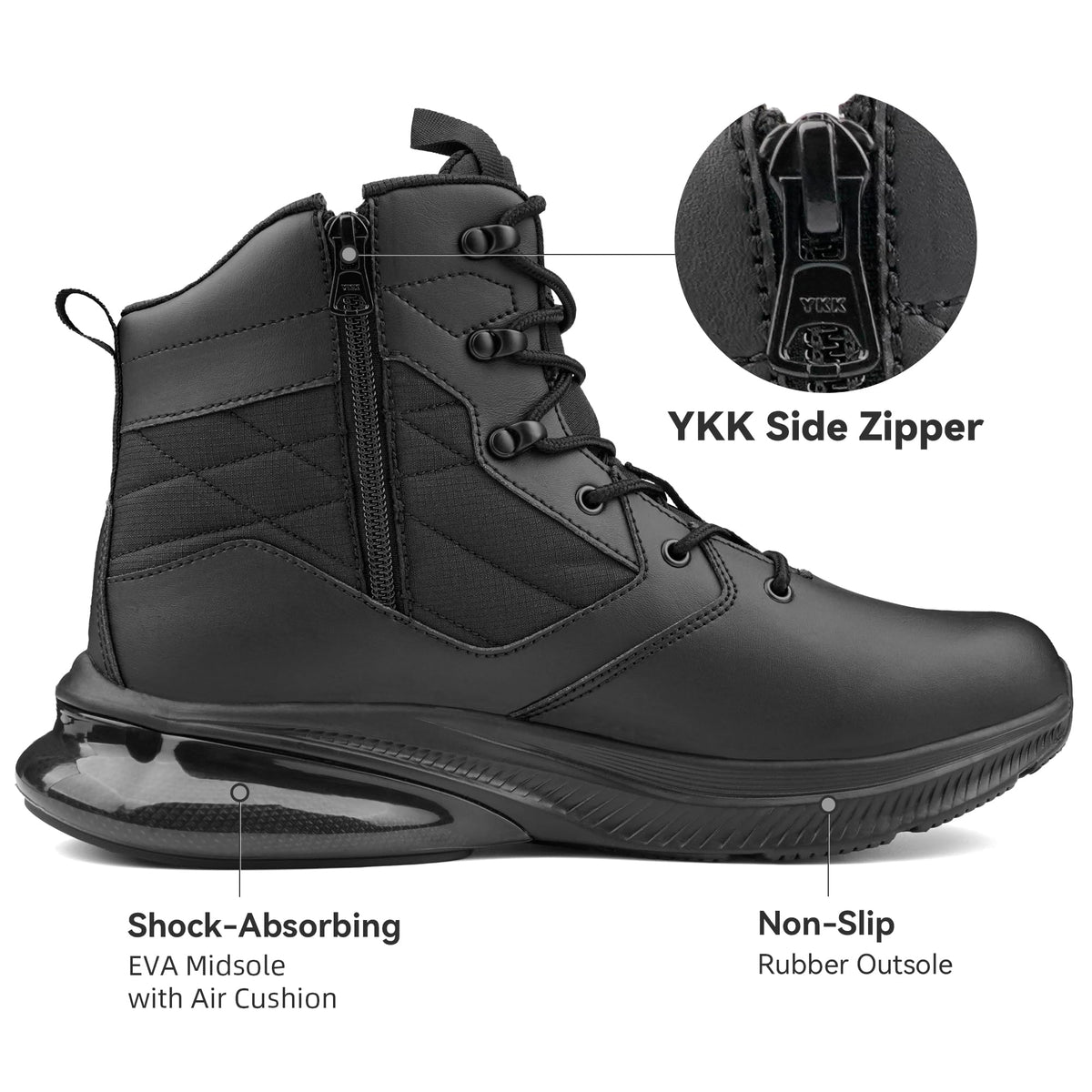 Men's Tactical Motorcycle Boots F707790