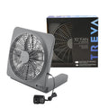 10 in Portable Desktop Battery Fan 2-Speed W15523