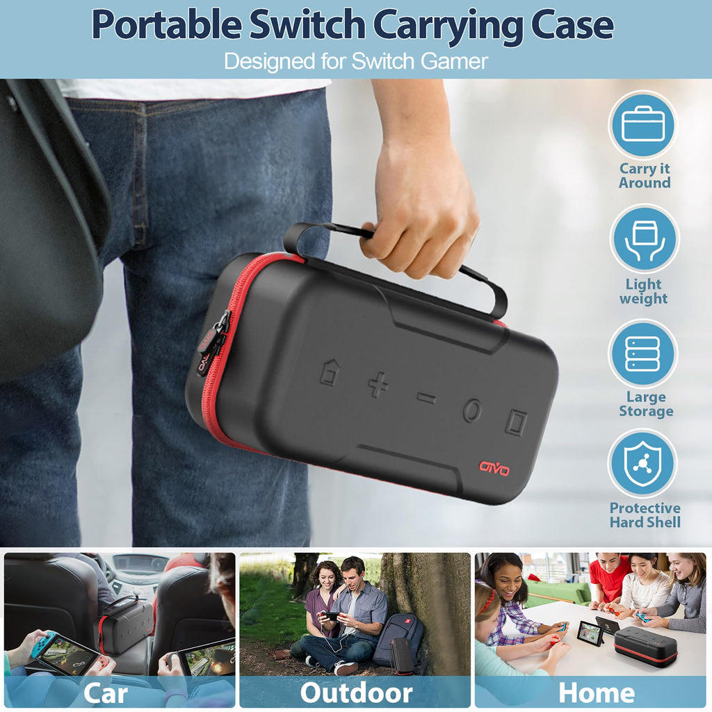 Switch OLED Carrying Case with 20 Games H534908