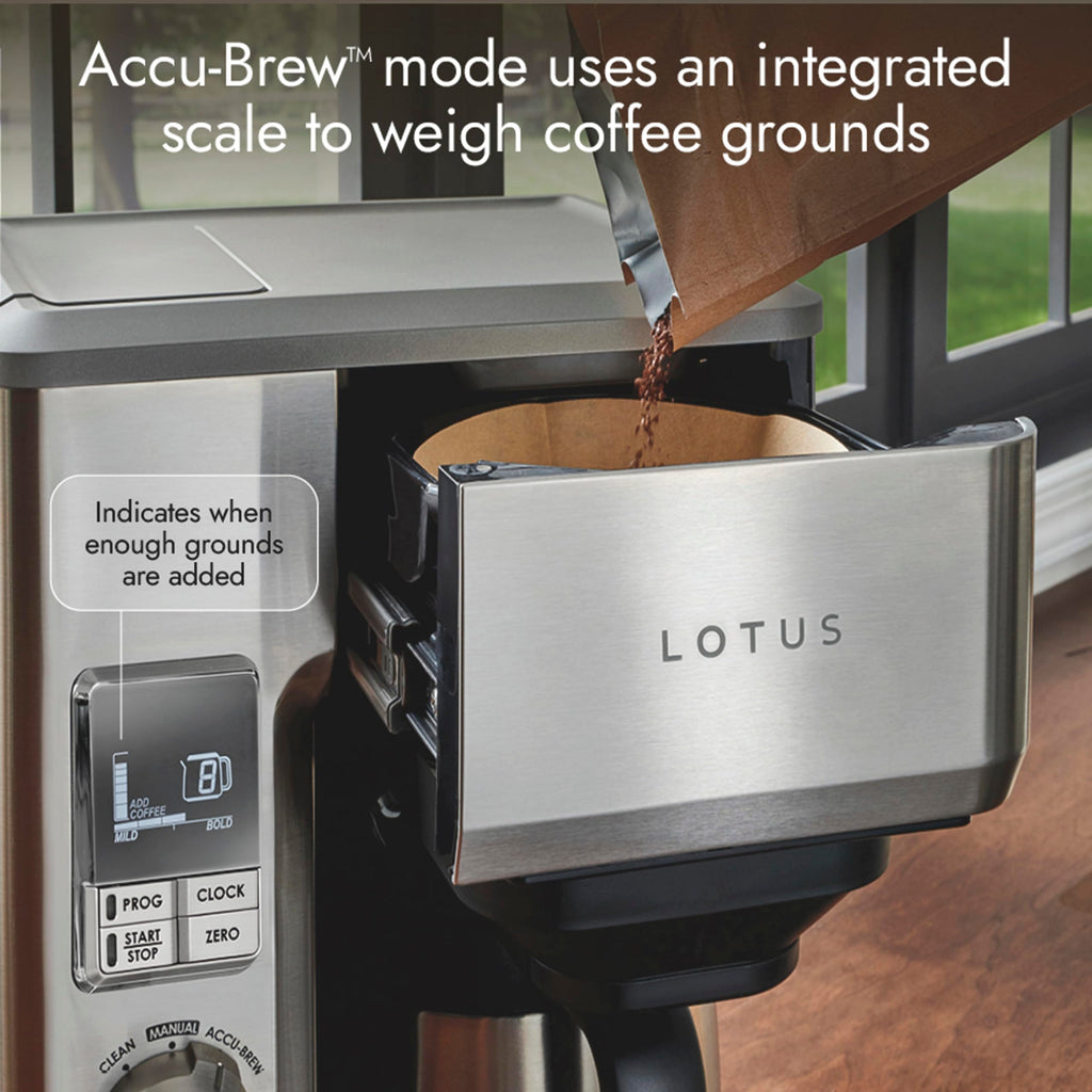 Programmable 10-Cup Stainless Steel Coffee Maker I743