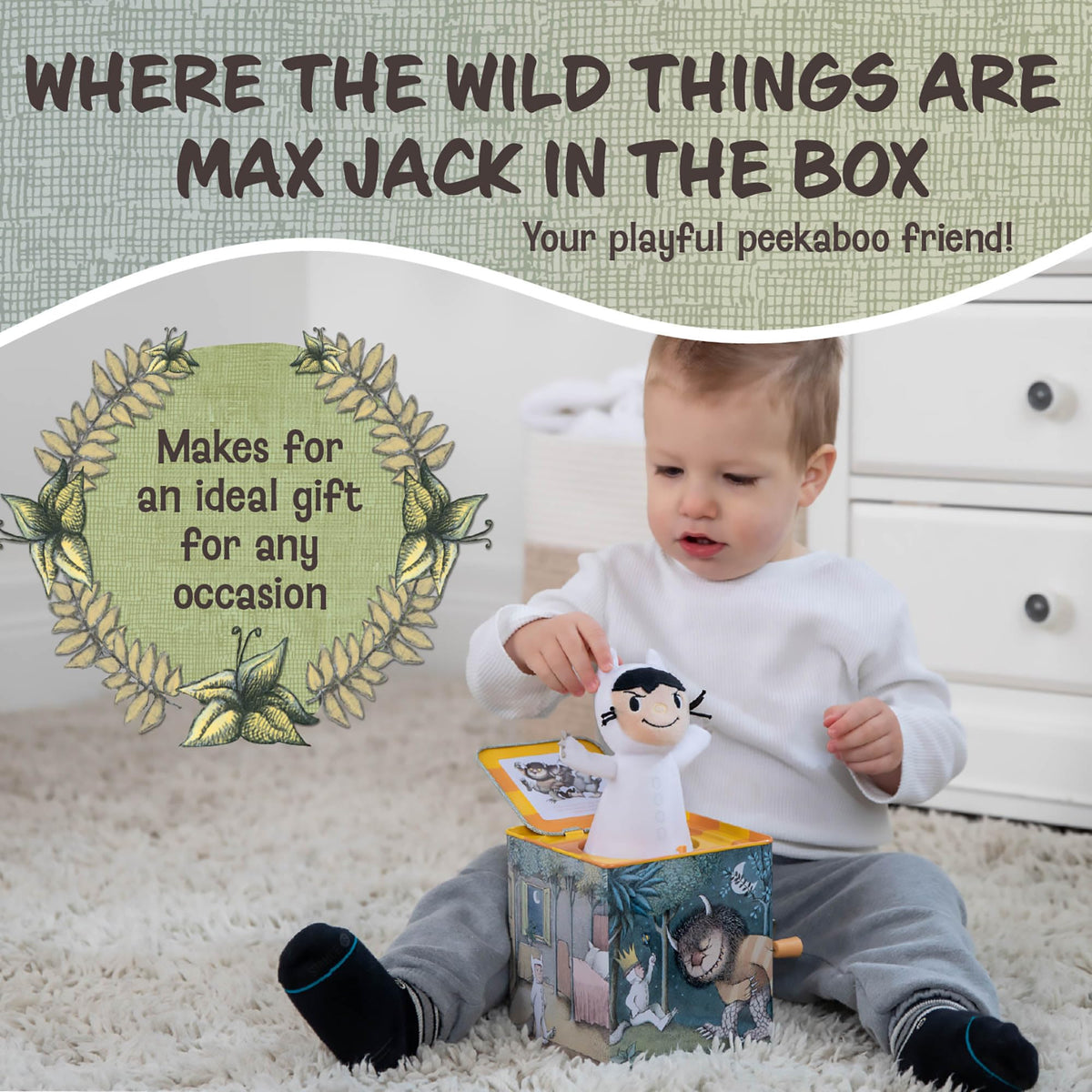Musical Jack-in-The-Box Toy T46810
