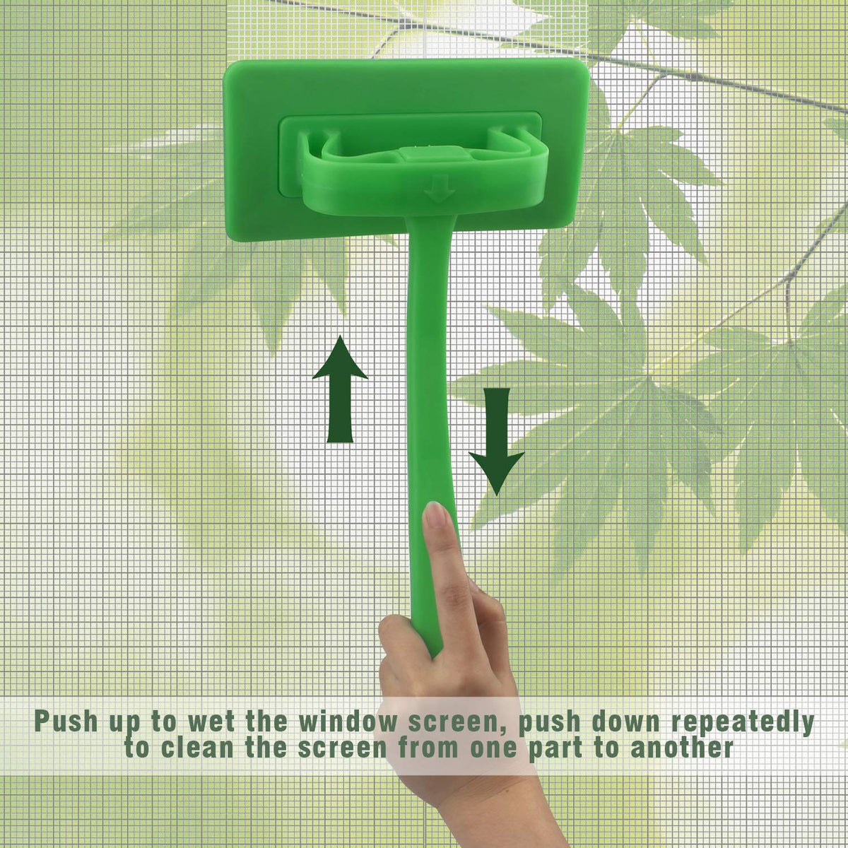Mesh Screen Cleaner, Detachable Window Screen Cleaning Brush P260828