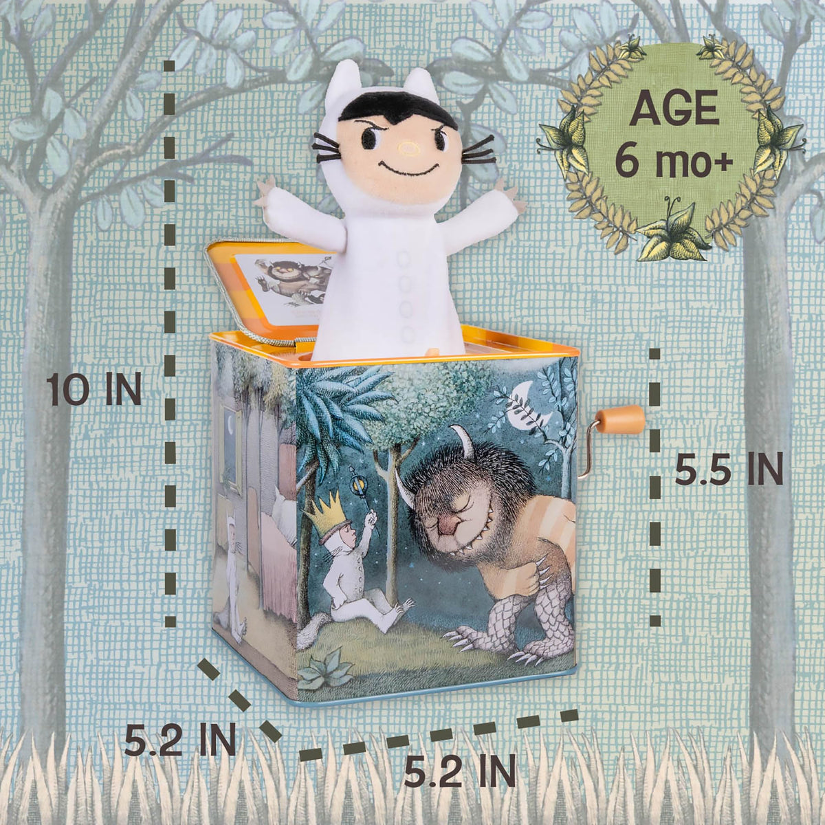 Musical Jack-in-The-Box Toy T46810