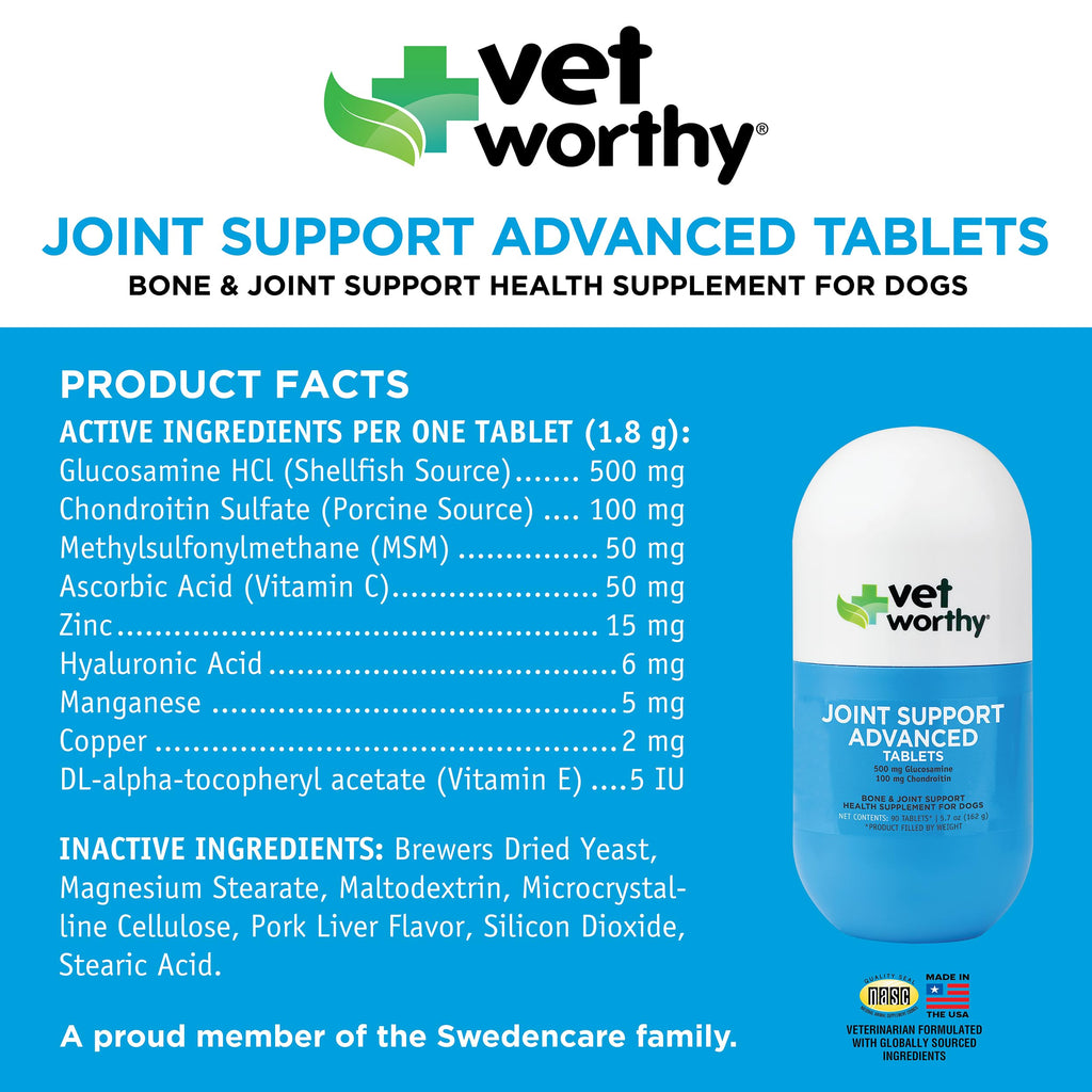 90ct Hip & Joint Tablets for Dogs N961854