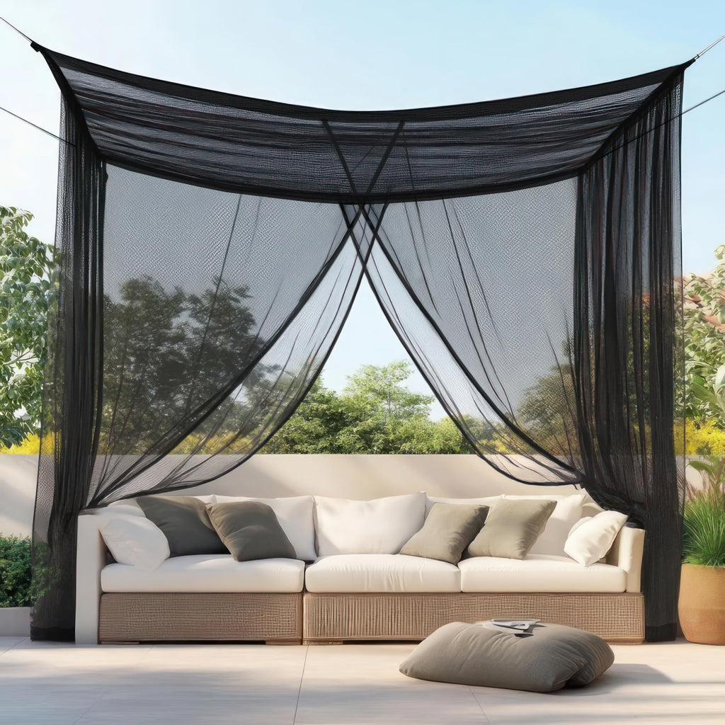 Black Mosquito Net 13 x 10 FT P93550