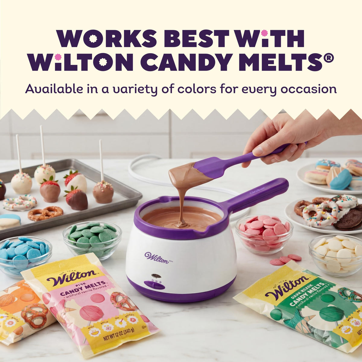 2.5-Cup Candy Melts Melting Pot V84816