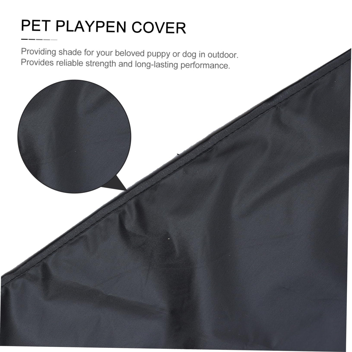 Waterproof Dog Pen Roof Cover 210D Oxford Cloth I8175