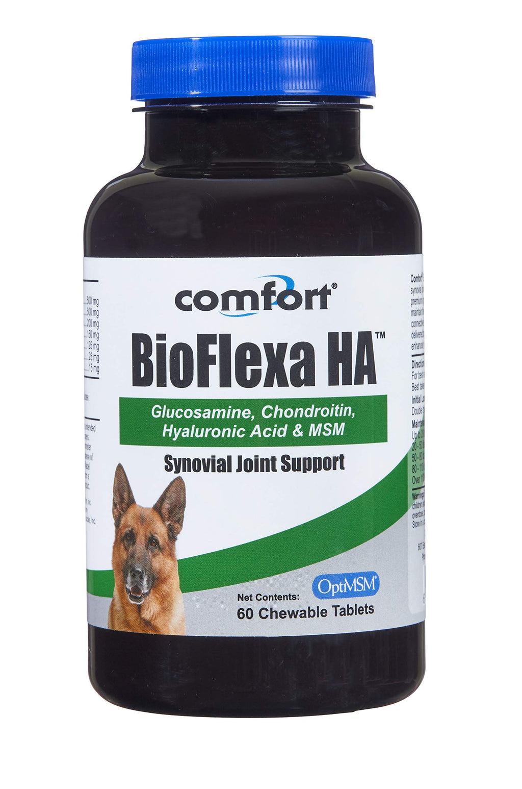 BioFlexa HA Hip and Joint Plus for Dogs, 60 Count J141