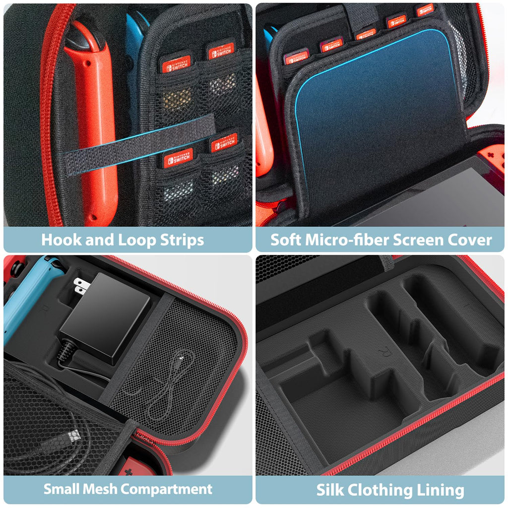 Switch OLED Carrying Case with 20 Games H534908