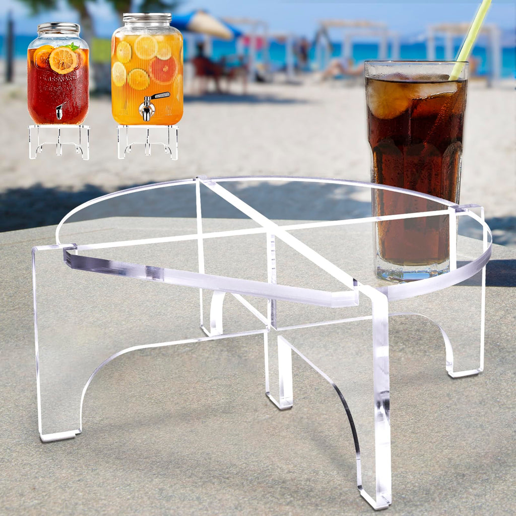 Acrylic Beverage Dispenser Stand I967872