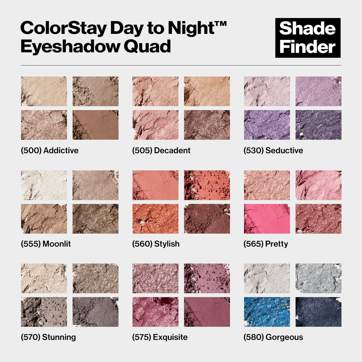 Longwear Eyeshadow Quad 0.16 Oz E801