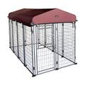 8' x 4' x 5' Outdoor Dog Kennel with Roof Cover P67102